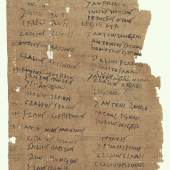 Verluste im Jüdischen Aufstand (Papyrus, 115–117 n. Chr.) © Österreichische Nationalbibliothek