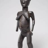 Figur einer schwangeren Frau Kran (339 KB) Liberia, vor 1936 Holz, H6 8,5 cm Museum für Völkerkunde Wien © KHM mit ÖTM und MVK 