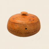 Gefäss (Kalathos) aus der Siedlung von Tossal de les Tenalles, Sidamon (Lleida), Ton, bemalt, 3. Jahrhundert v. Chr. © Museu d’Arqueologia de Catalunya