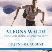 Plakat: Alfons Walde – Bei Kunsthandel Freller Linz (c) kunsthandel-freller.at