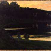 Walter Leistikow, Grunewaldsee, 1895, Öl/Lw.,
(c) Staatliche Museen zu Berlin, Nationalgalerie,
Foto: Karin März