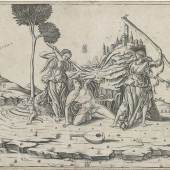 Ferraresischer Meister (2. Hälfte 15. Jhdt.) Der Tod des Orpheus, 1470 -1490 Photo: Christoph Irrgang