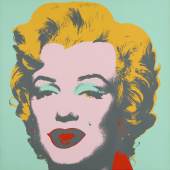 Andy Warhol (1928 – 1987) Marilyn Monroe (Marilyn) | 1967 | Farbserigrafie auf leichtem Karton | 91,4 x 91,4 cm Taxe: € 150.000 – 200.000