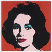 Andy Warhol, Liz, 1964, Offsetfarblithographie auf rohweißem Papier, 58,9 x 58,9 cm, Staatsgalerie Stuttgart, Graphische Sammlung, © 2017 The Andy Warhol Foundation for the Visual Arts, Inc./ Artists Rights Society (ARS), New York