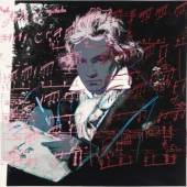 WARHOL, ANDY 1928 Pittsburgh - 1987 New York Beethoven. 1987. Ergebnis: € 83.200