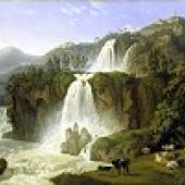 Jakob Philipp Hackert (1737-1807) Die Wasserfälle von Tivoli, 1785 Öl auf Leinwand, 122,5 x 171 cm
© Hamburger Kunsthalle / bpkPhoto: Elke Walford
