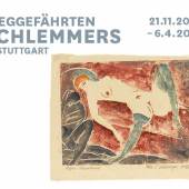 Edmund Daniel Kinzinger, Liegender Akt mit Strümpfen, 1912/1913, Farblinolschnitt auf hellbraunem Japanpapier, 29,4 x 35,8 cm, Staatsgalerie Stuttgart, Graphische Sammlung