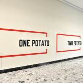 Neuerwerbung Lawrence Weiner, One Potato