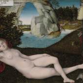 The Weiss Gallery  Lucas Cranach The Younger (1515-1586)  The Nymph of the Spring