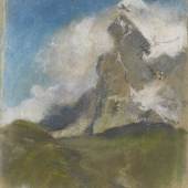Albert Welti Eigerwand Pastell, 28,8 x 22,8 cm Schaffhausen, Museum zu Allerheiligen