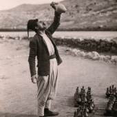 Maynard Owen Williams Mann an der Straße von Beirut nach Sidon 1926 National Geographic Image Collection
