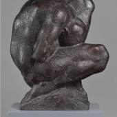 Wieland Förster (*1930) Geschlagener. 1989 Bronze, Skulpturensammlung, Staatliche Kunstsammlungen Dresden, Inv. WF 44 © Foto: Hanns-Peter Klut/ Elke Estel