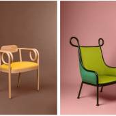 Loop dining chair and Mickey armchair by India Mahdavi for Gebrüder Thonet Vienna