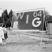 Reklame für die WIG 64, 1963 © ÖNB, Bildarchiv und Grafiksammlung