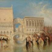 William Turner (1789-1862): Venedig, die Seufzerbrücke, 1840, Tate, London. Accepted by the nation as part of the Turner Bequest 1856 