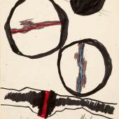 Fritz Winter, Entwurf zur Farbaquatinta 9, 1968