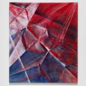 Yusuke Komuta  Unfolded #38, 2023  Acrylic in canvas  167 × 142 × 4 cm