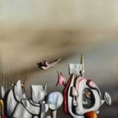 DONNA GALLERIES Yves Tanguy L'Orpailleuse (The Sifter of Gold) 1945 (c) DI DONNA ©2024 ESTATE OF YVES TANGUY /ARTISTS RIGHTS SOCIETY (ARS), NEW YORK.