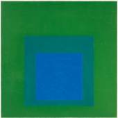 Hommage to the Square–Leinwand von Josef Albers (682.000, deutscher Rekordpreis),