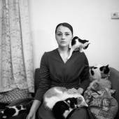 Zuzana Pustaiova – INTERLUDE Selfportrait with Cats