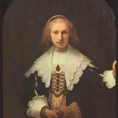 Biographie Rembrandts Bild, Agatha Bas, 1641. Quelle: www.oel-bild.de