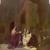 Rembrandt Werke, Simeon im Tempel, 1631 Quelle: www.oel-bild.de 