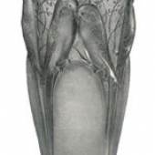 Vase aus Antikes Opalinglas. René Lalique, Frankreich, um 1920
