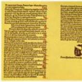 Buch- Druck, Gutenberg