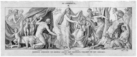 Julius Schnorr von Carolsfeld, Hymne an Aphrodite, 1833
