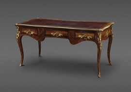 Bureau plat Laurent Rochette Paris, um 1760