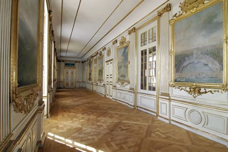 Nördliche Galerie in Schloss Nymphenburg nach der Restaurierung