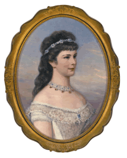 Portrait Kaiserin Elisabeth von Richard Bitterlich, € 2.000 - 4.000