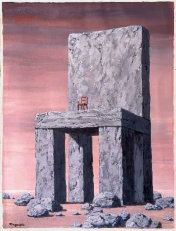 René Magritte, La légende des siècles, ca. 1952-1960, 35x26.5cm