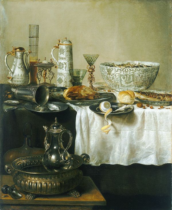 Willem Claesz Heda (1594 - 1680/82), Prunkstillleben, 1638