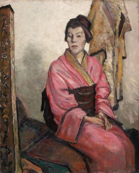 Thöny, Wilhelm 1888 Graz - 1949 New York City Dame im Kimono