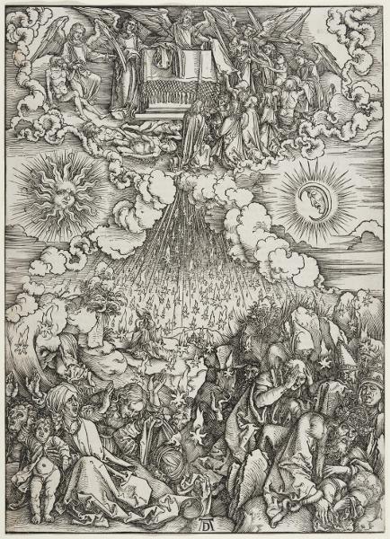 Albrecht Dürer (Nürnberg 1471 - 1528 Nürnberg) Die Eröffnung des fünften und sechsten Siegels Inv. Nr. I,21,202