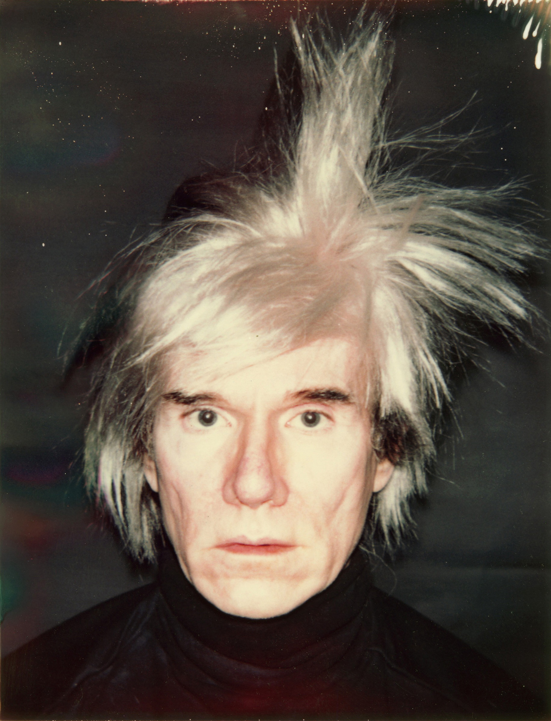 Andy Warhol (1928–1987) Self-Portrait (in Fright Wig), 1986 Polaroid, 10,8 ...